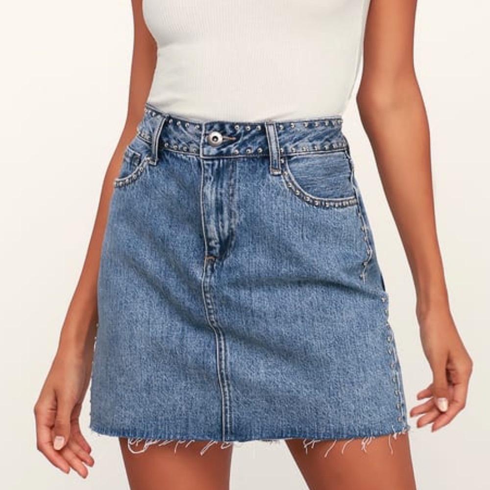 Pistola Denim Mini Skirt size 28